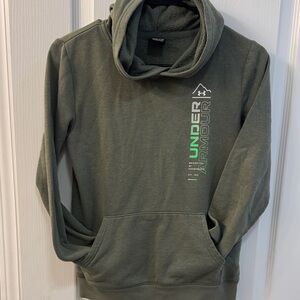 Under Armour Boys Forest Green Hoodie